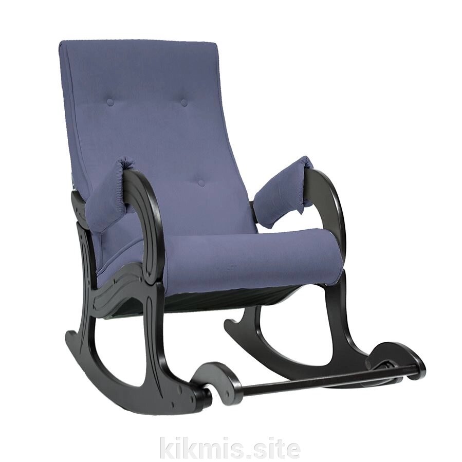 Кресло-качалка Модель 707 (венге/Verona Denim Blue) от компании Интернет - магазин Kikmis - фото 1