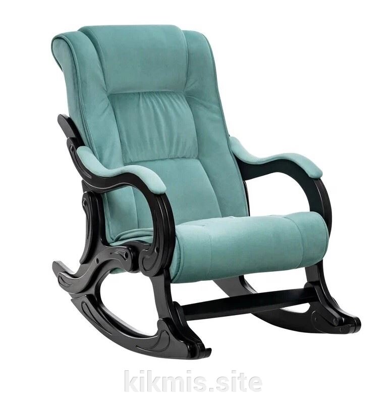 Кресло-качалка модель 77 (Венге / ткань V 43) от компании Интернет - магазин Kikmis - фото 1