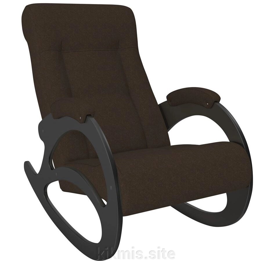 Кресло-качалка Орион 4 (Венге / Без лозы / ткань Мальта-15 ) от компании Интернет - магазин Kikmis - фото 1