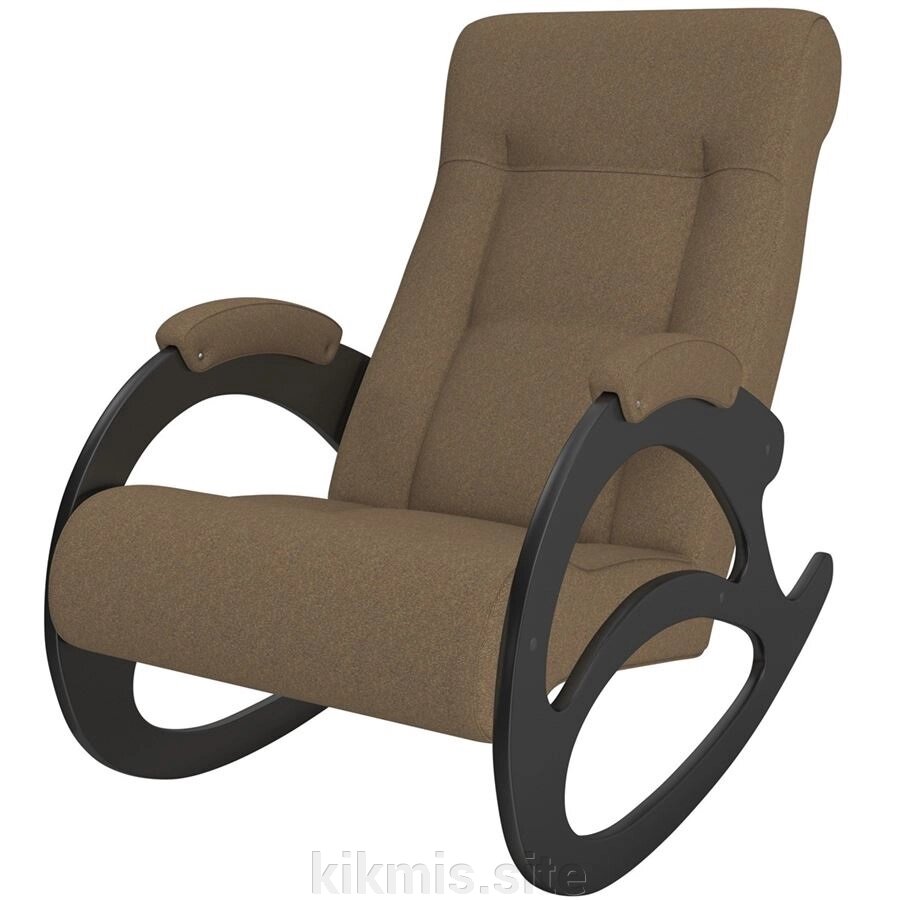 Кресло-качалка Орион 4 (Венге / Без лозы / ткань Мальта-17 ) от компании Интернет - магазин Kikmis - фото 1