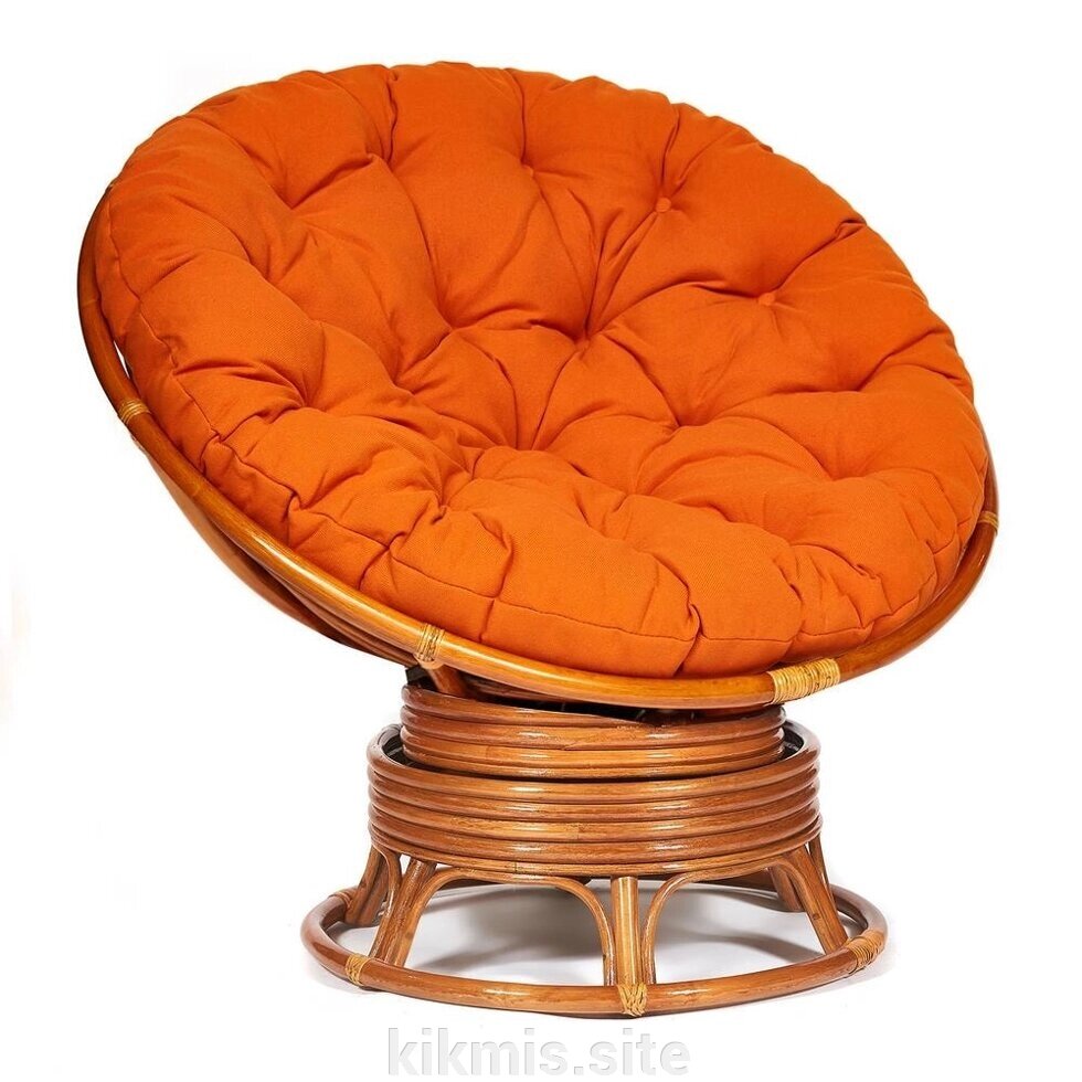 Кресло-качалка "PAPASAN" w 23/01 B / с подушкой / от компании Интернет - магазин Kikmis - фото 1
