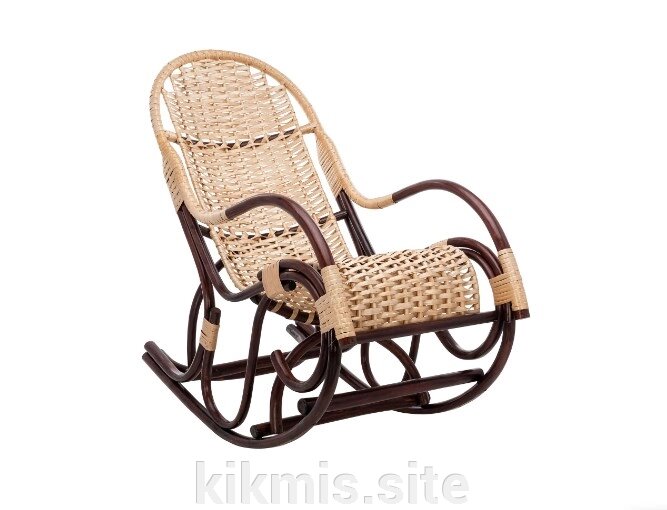 Кресло-качалка плетеное Усмань без подушки (019.001) от компании Интернет - магазин Kikmis - фото 1