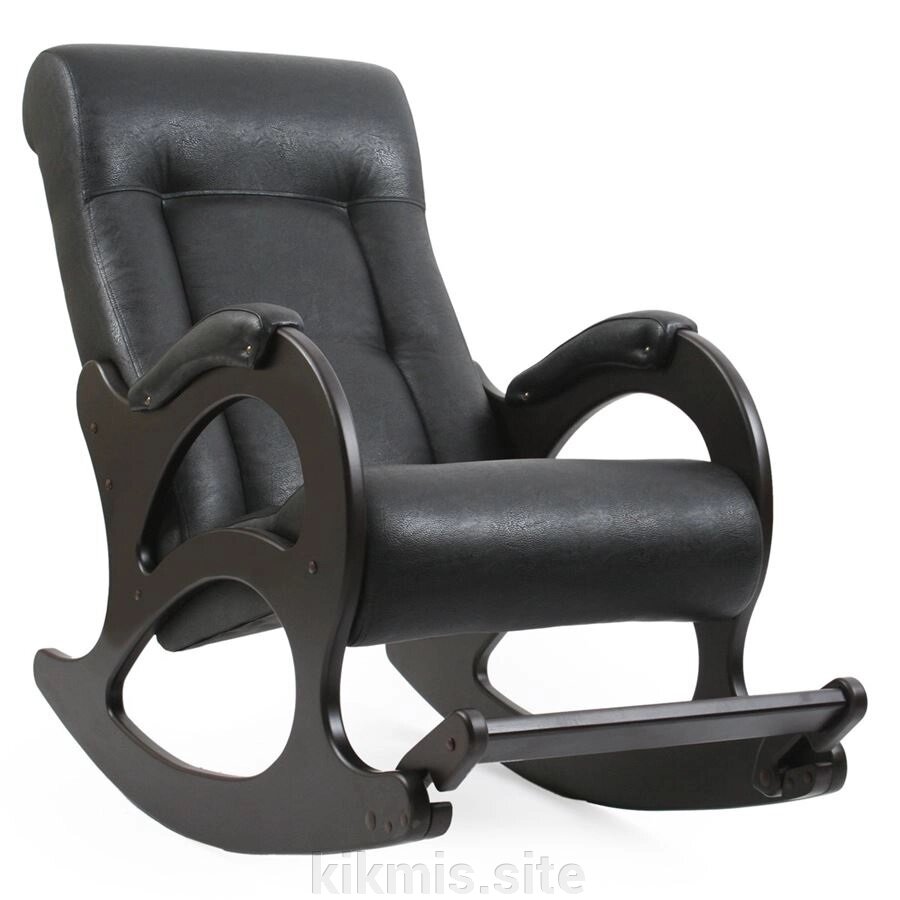 Кресло-качалка Сиетл (мод. 44) (Дунди 108/Венге/ БЛ) от компании Интернет - магазин Kikmis - фото 1