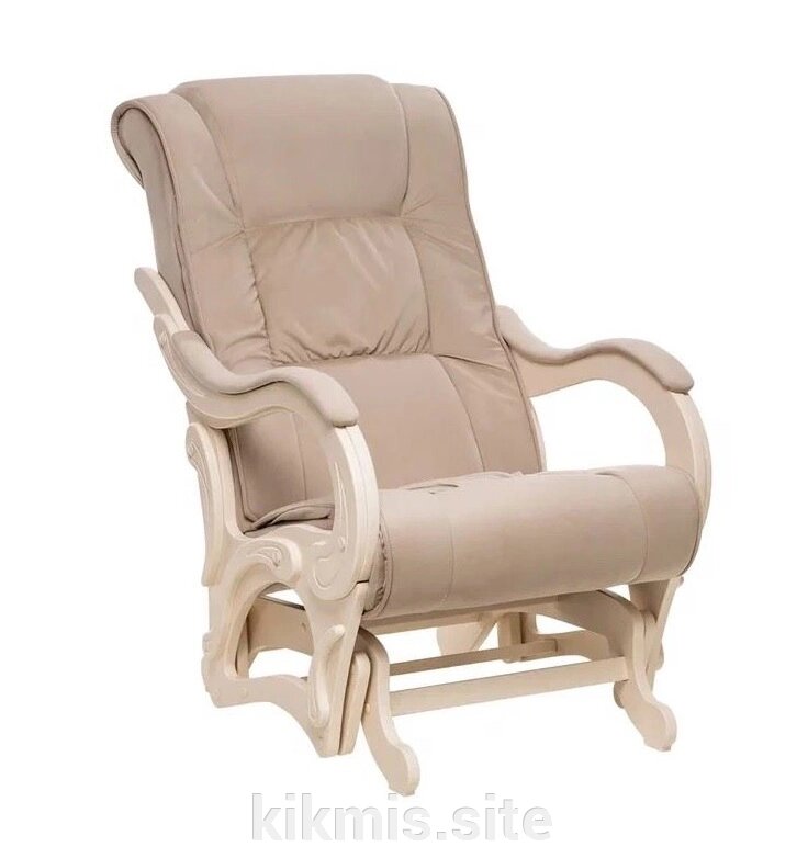 Кресло-маятник модель 78 (Дуб шампань / ткань V 18) от компании Интернет - магазин Kikmis - фото 1