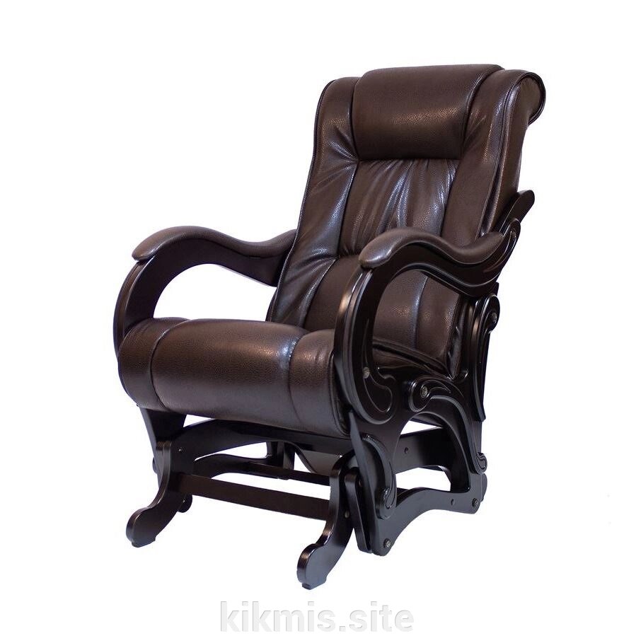 Кресло-маятник Сенатор 78 (Венге / Vegas Lite Amber к/з) от компании Интернет - магазин Kikmis - фото 1