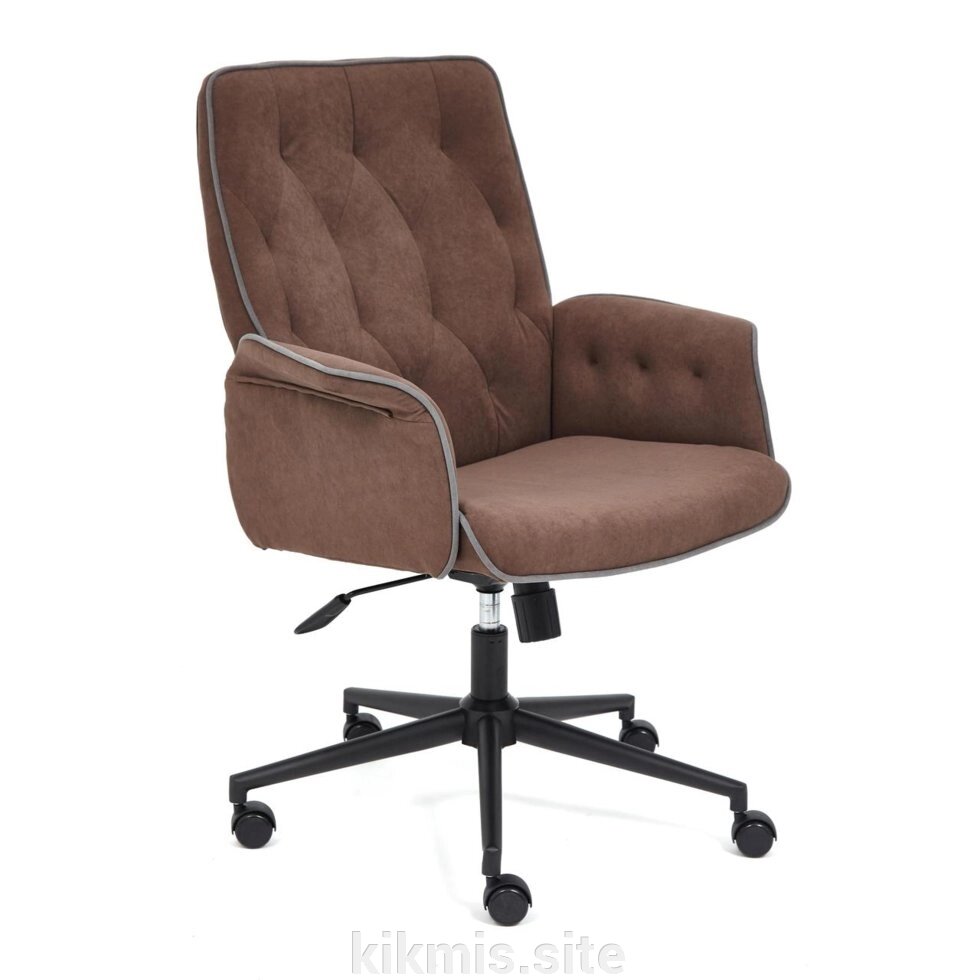 Кресло офисное Мадрид (коричневый) от компании Интернет - магазин Kikmis - фото 1