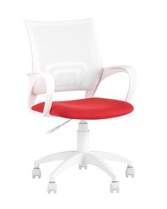 Кресло офисное STOOL GROUP ST-BASIC-W красный/белый