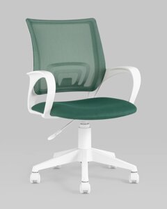 Кресло офисное Stool Group ST-BASIC-W Зеленый/Белый