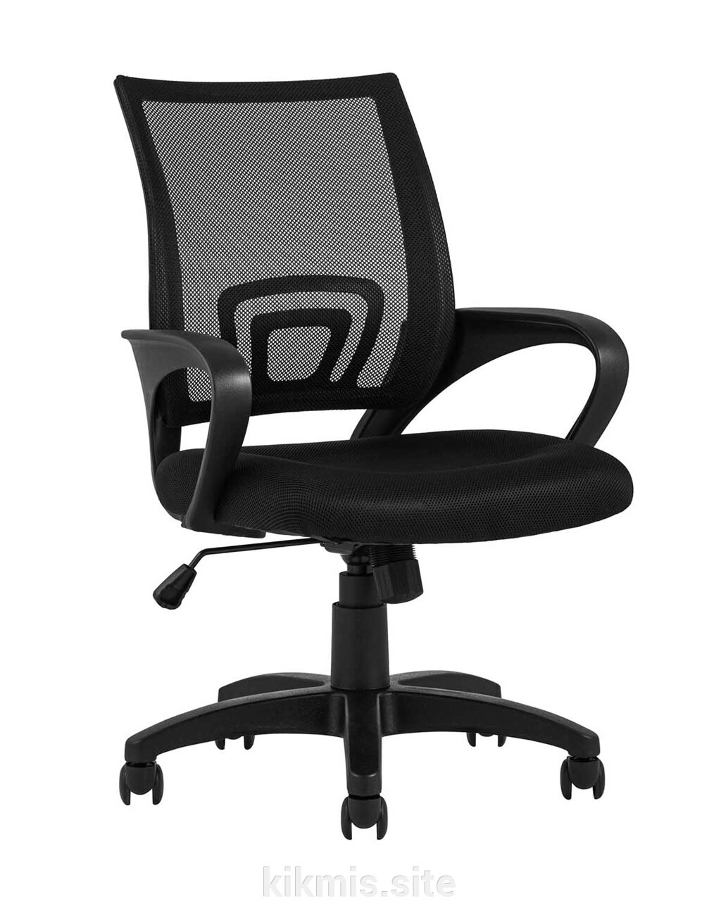 Кресло офисное Stool Group TopChairs Simple Черный от компании Интернет - магазин Kikmis - фото 1