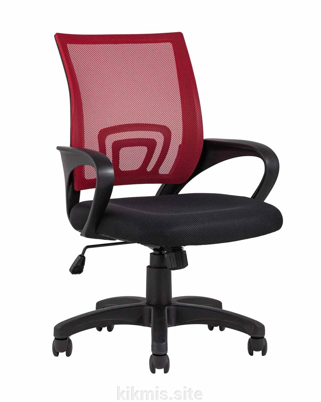 Кресло офисное Stool Group TopChairs Simple Красный от компании Интернет - магазин Kikmis - фото 1