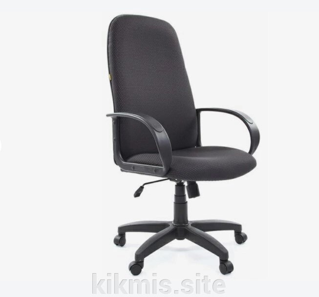 Кресло руководителя Бакс (CHAIRMAN 279) к\з черный ТГ пласт от компании Интернет - магазин Kikmis - фото 1