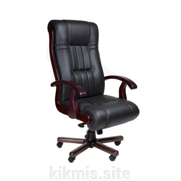 Кресло руководителя Бостон нат кожа черн (СП) МБ экс ##от компании## Интернет - магазин Kikmis - ##фото## 1