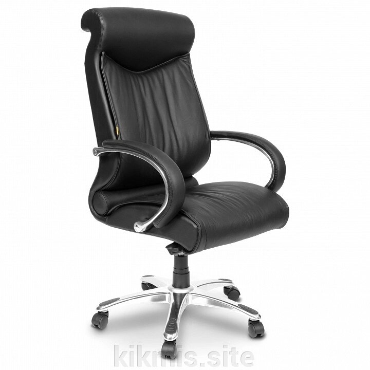 Кресло руководителя Куба эко кожа черная, мтг хром (CHAIRMAN 420) от компании Интернет - магазин Kikmis - фото 1
