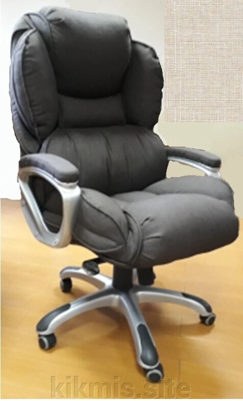 Кресло руководителя Лексус ткань беж МБ ИМ от компании Интернет - магазин Kikmis - фото 1