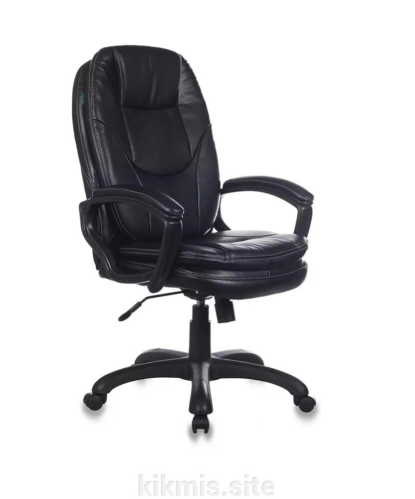 Кресло руководителя ЗОРБА (CH-868N) эко черн, ТГ пласт от компании Интернет - магазин Kikmis - фото 1