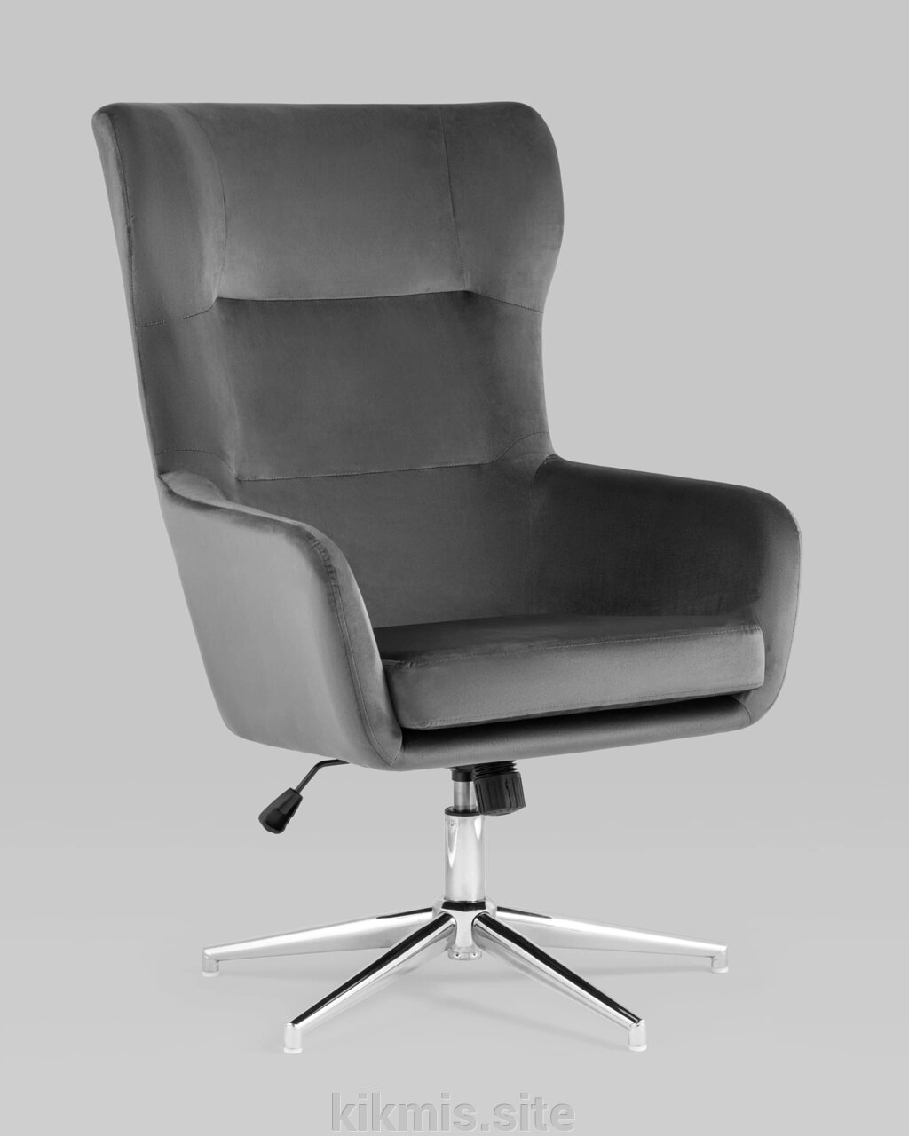 Кресло Stool Group Артис регулируемое серый от компании Интернет - магазин Kikmis - фото 1