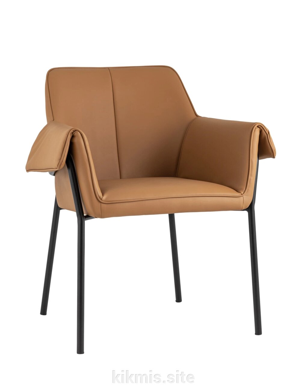 Кресло STOOL GROUP Бесс Экокожа коричневый от компании Интернет - магазин Kikmis - фото 1