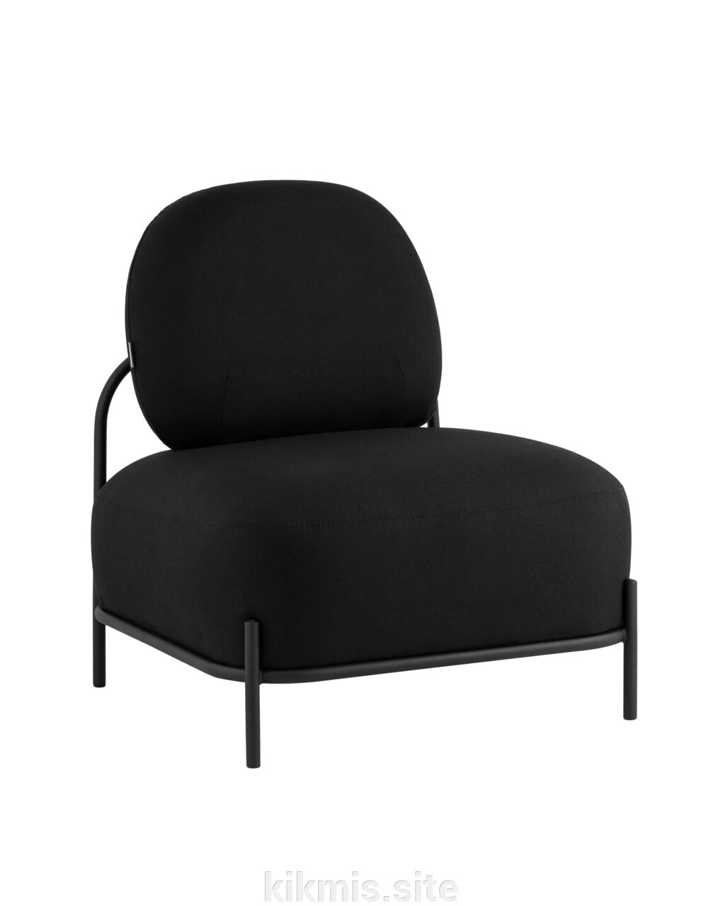 Кресло STOOL GROUP Стоун Рогожка черный от компании Интернет - магазин Kikmis - фото 1