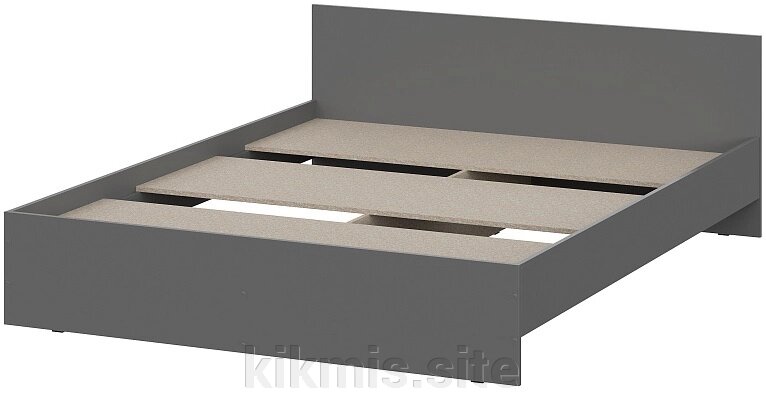 Кровать SV-мебель Денвер (1,6х2,0) Графит серый от компании Интернет - магазин Kikmis - фото 1