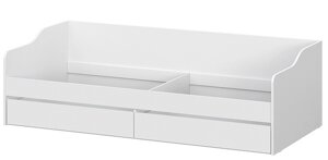 Кровать SV-мебель "КР 2"универсальная) Белый текстурный