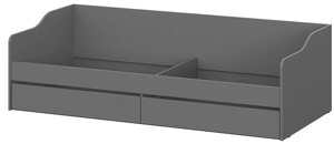 Кровать SV-мебель "КР 2"универсальная) Графит серый