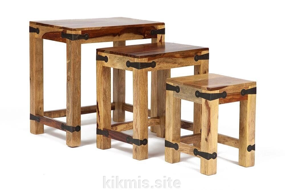 Набор табуреток/столиков Бомбей - 0077 от компании Интернет - магазин Kikmis - фото 1