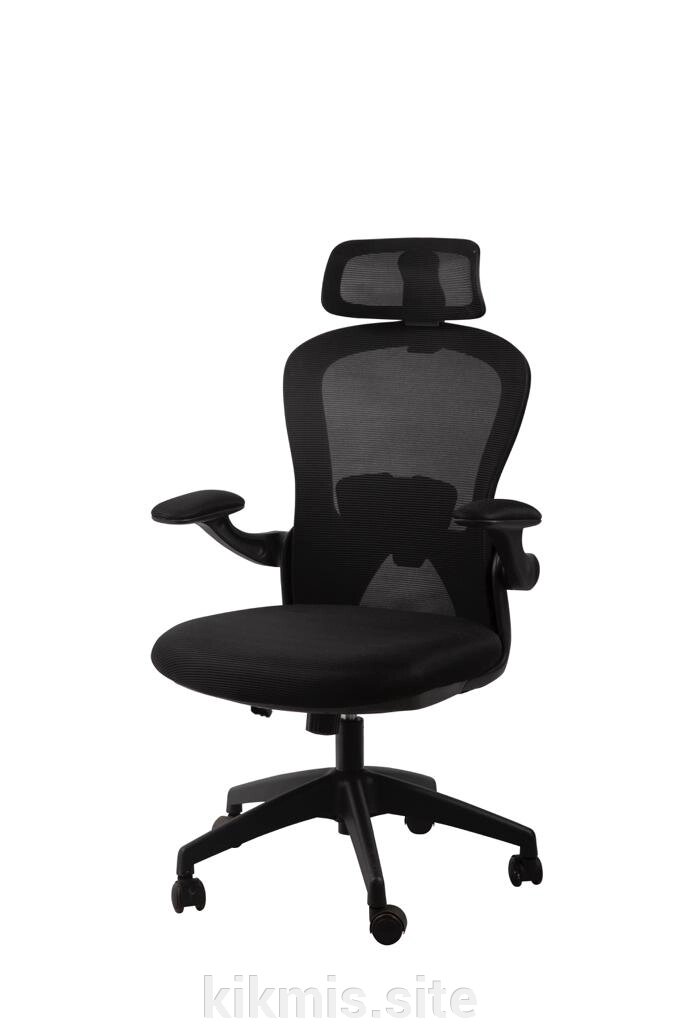 Офисное кресло DEC-8901 сетка черн\ткань черн ТГ пластик ИМ от компании Интернет - магазин Kikmis - фото 1