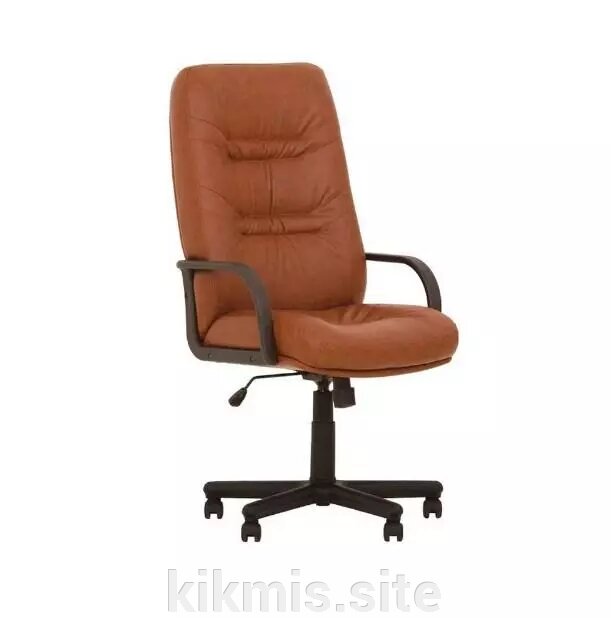 Офисное кресло руководителя К 2205 экокожа коричн ТГ пласт ИМ от компании Интернет - магазин Kikmis - фото 1