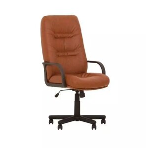 Офисное кресло руководителя К 2205 экокожа коричн ТГ пласт ИМ