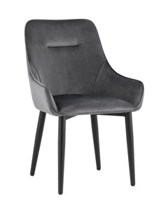 Стул Stool Group Диана Велюр серый