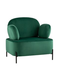 Кресло STOOL GROUP Кэнди с подлокотниками Велюр зеленый