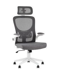 Кресло офисное в ткани STOOL GROUP TopChairs Airone серый