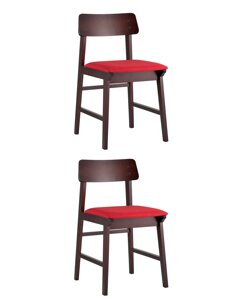 Стул Stool Group ODEN (2 шт.) Красный NEW