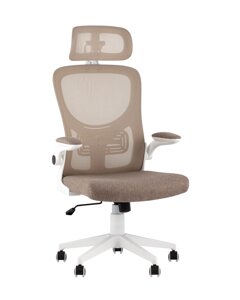 Кресло офисное в ткани STOOL GROUP TopChairs Airone бежевый