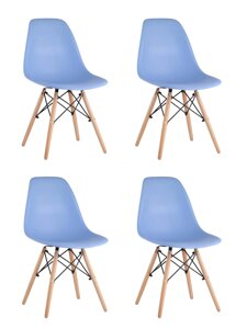 Стул Stool Group DSW (4 шт.) Голубой