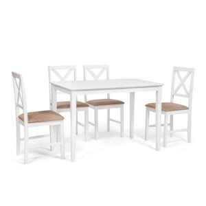 Обеденный комплект Хадсон (стол + 4 стула)/ Hudson Dining Set