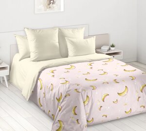 Постельное белье перкаль "Бананы" 2 спальное
