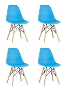 Стул Stool Group Style DSW (4 шт.) Бирюзовый