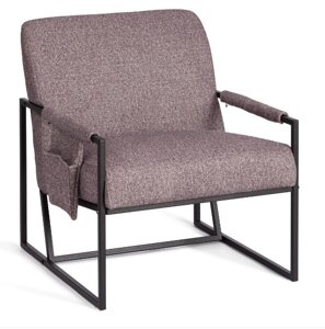 Кресло Чарли Люкс велюр/букле, shape wood rose, 70х80х82 см