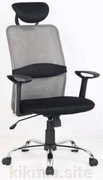 Кресло для персонала 8878 F-1CS комфорт (серый) ДК - опт