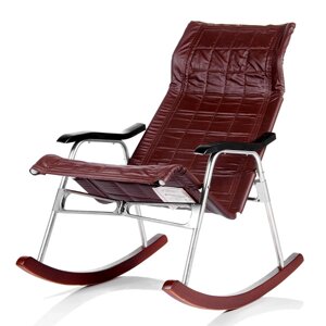 Складное кресло-качалка Белтех коричневое
