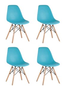 Стул Stool Group DSW (4 шт.) Бирюзовый