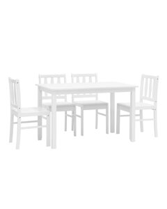 Обеденная группа STOOL GROUP INGRID Белый