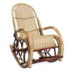 Кресло-качалка плетеное Калитва без подушки (019.003)