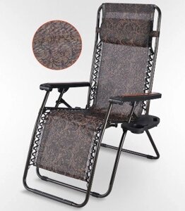 Кресло шезлонг для дачи Фея Релакс-12B. АФ