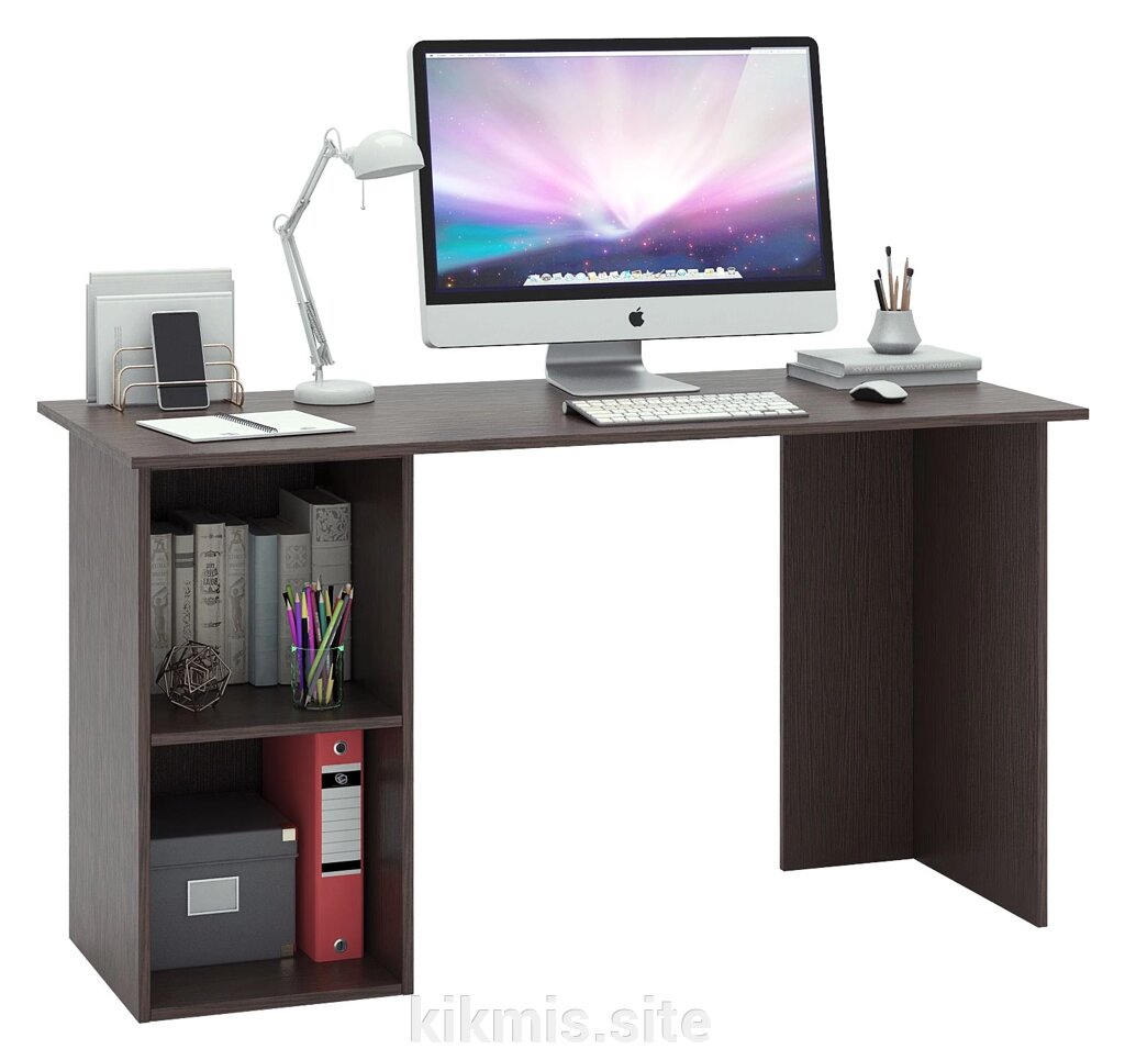 Письменный стол МФ Мастер Прайм-54 венге от компании Интернет - магазин Kikmis - фото 1
