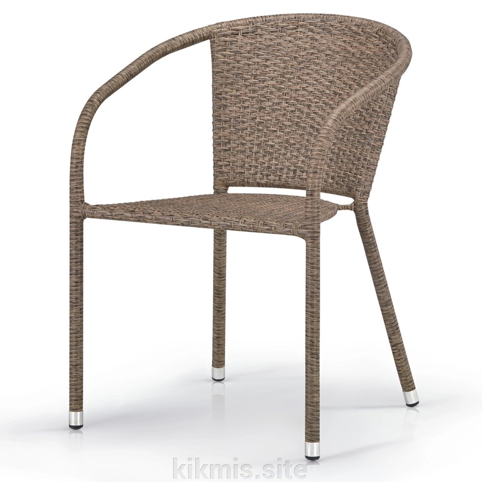 Плетеное кресло Y137C-W56 Light brown от компании Интернет - магазин Kikmis - фото 1
