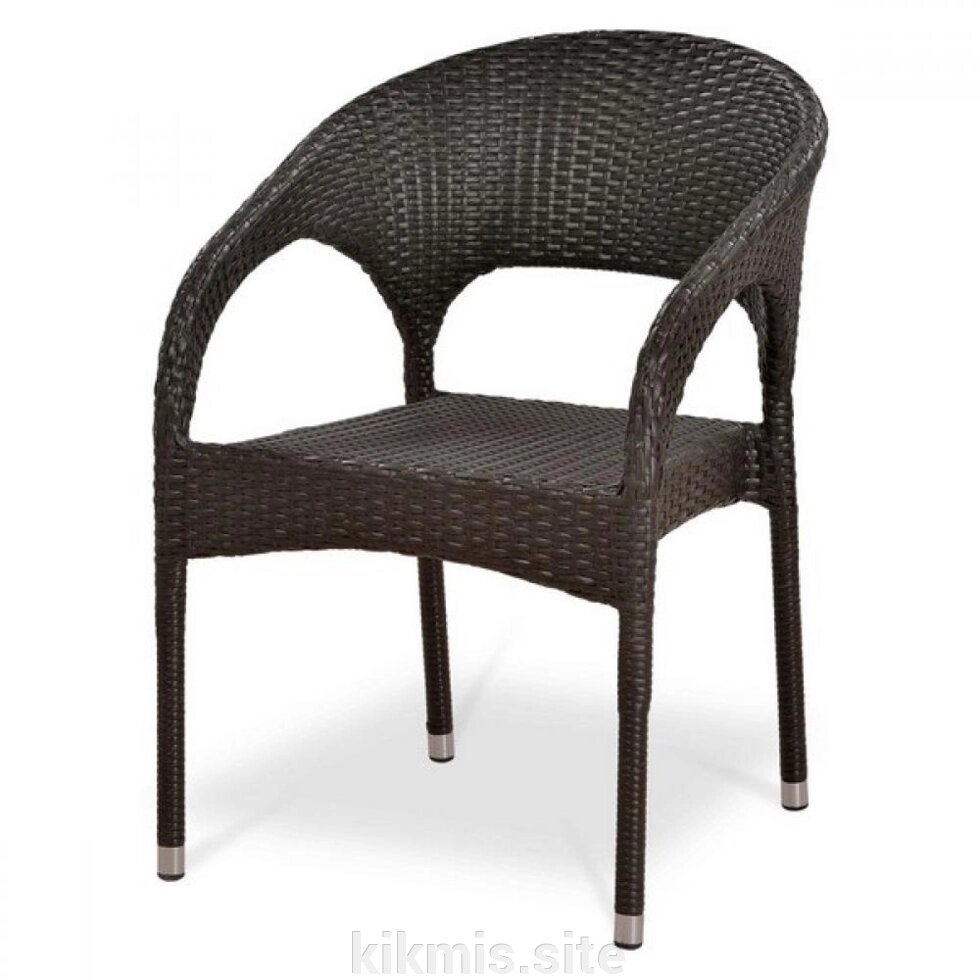 Плетеное кресло Y90C-W51 Brown от компании Интернет - магазин Kikmis - фото 1