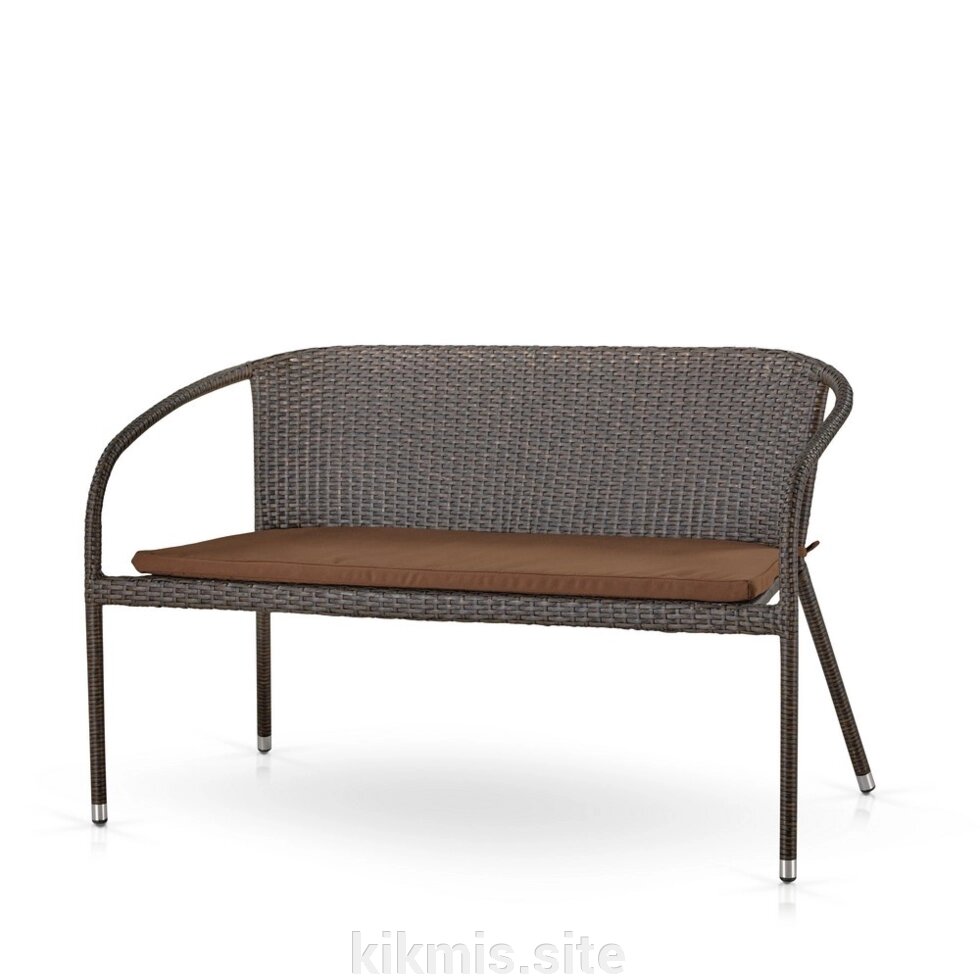 Плетеный диван S139A-W53 Brown/Beige от компании Интернет - магазин Kikmis - фото 1