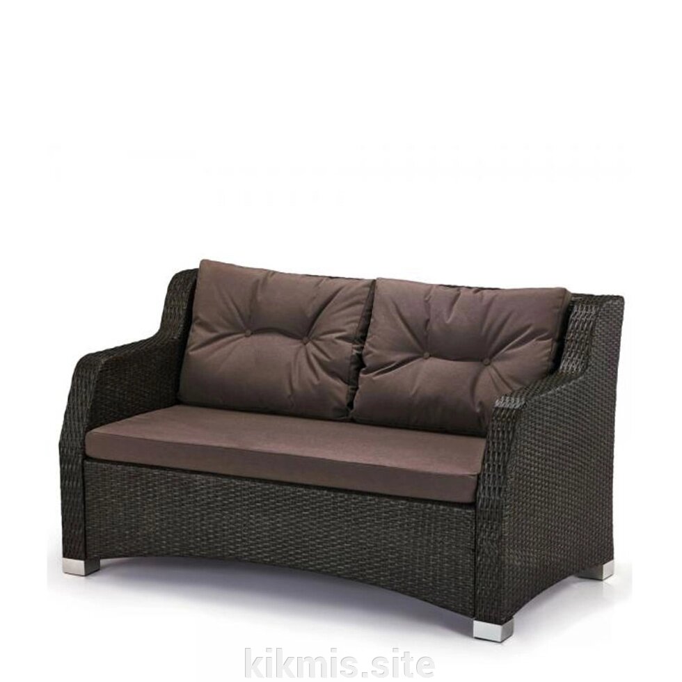 Плетеный диван S51A-W53 Brown от компании Интернет - магазин Kikmis - фото 1